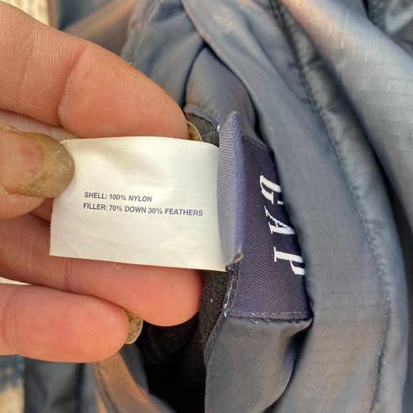 GAP Vintage Mens  Y2K! Reversible Down Vest! Med EUC!original owner! 🔥 - Picture 6 of 15